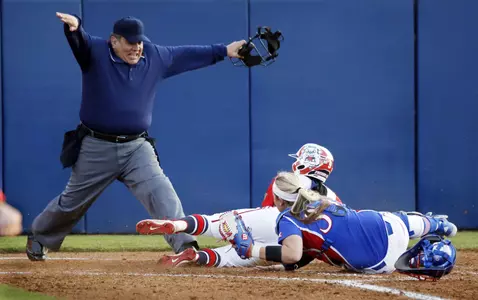 No. 13 Sooners Rally Past Jayhawks, 5-2 Image