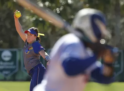 Kansas falls to Cowgirls, 7-1 Image