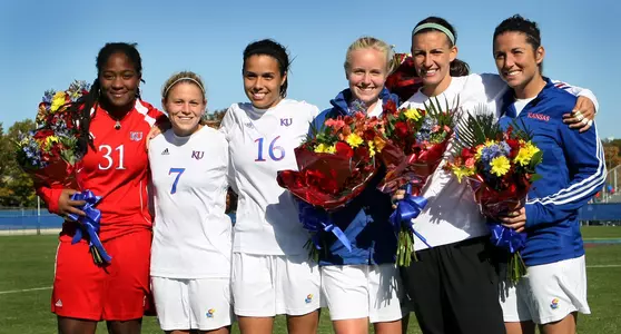 Dolinsky Powers Jayhawks to 1-0 Win on Senior Day Image