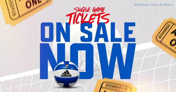 Kansas Volleyball 2022 Single-Game Tickets on Sale Image