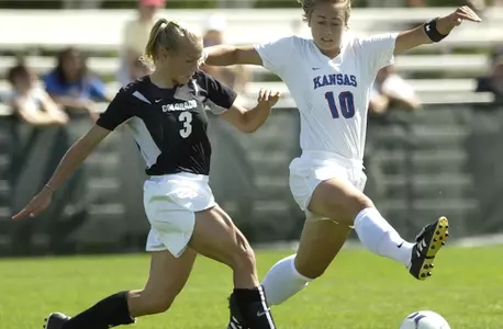 Kansas Soccer Falls to Texas in Double Overtime Image