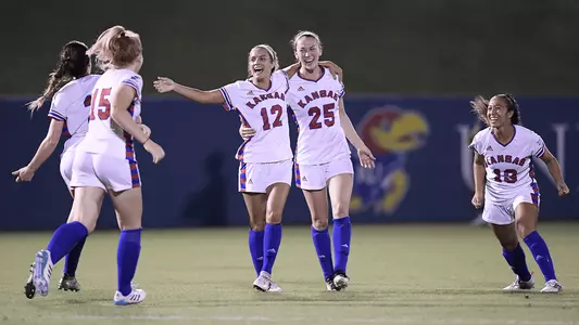 Jayhawks strike late to upend Cyclones, 2-1 Image