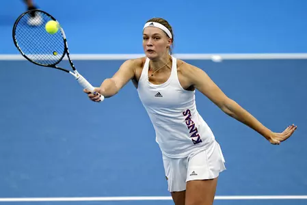 Kansas defeats Clemson on day one of ITA Kick-Off Weekend Image