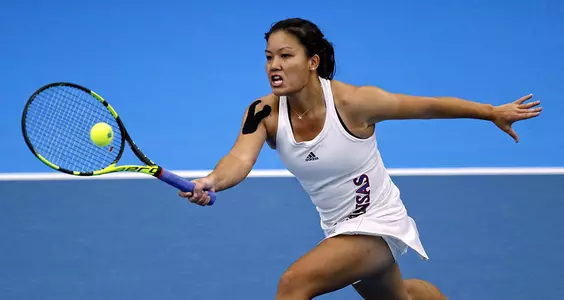 Kansas duo downs No. 2 seed to advance at NCAA Championship Image