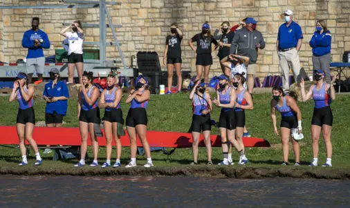 Jayhawks Tab 25 on Academic All-Big 12 Rowing Team Image