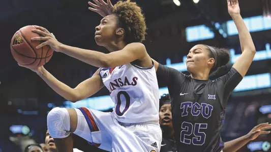 Kansas’ comeback halted by TCU, 76-66 Image