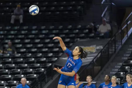 Kansas Drops 5-Setter to Texas Tech in Big 12 Opener Image