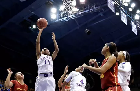 Cyclones storm past Jayhawks, 87-58 Image