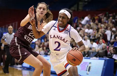 Cold-shooting Jayhawks drop season opener to Missouri State Image