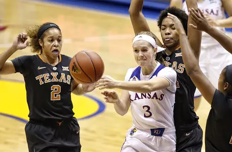No. 4 Texas Takes Down Jayhawks, 75-38 Image