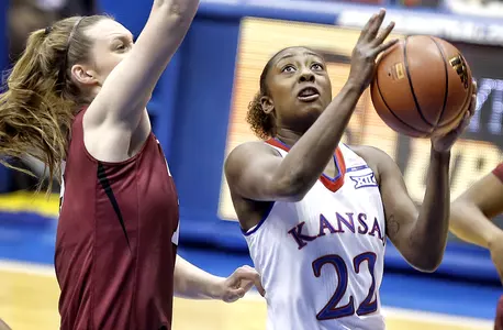 Harvard slips past Kansas with fourth quarter run, 69-59 Image