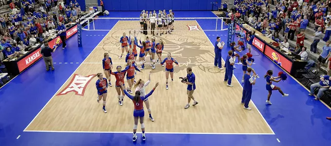 2020 TV Schedule Announced for KU Volleyball Image