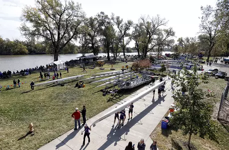 Rowing Begins Season with Successful Jayhawk Jamboree Image
