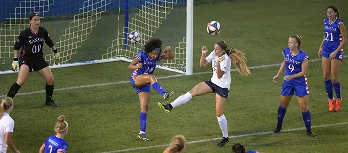 No. 14 Jayhawks blanked by No. 7 BYU, 2-0 Image