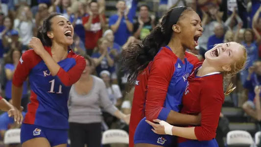 No. 7 Jayhawks top No. 17 Boilermakers, 3-1 Image