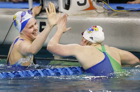 Jayhawks Push Each Other Back into Second on Eve of Big 12 Finale Image