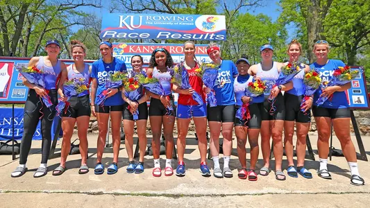 Kansas celebrates senior day at Sunflower Showdown Image