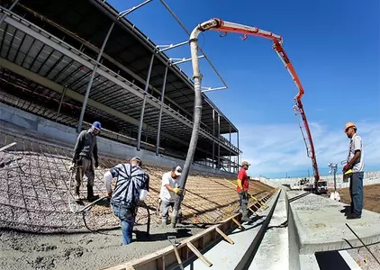 PHOTO UPDATE: More Concrete, Track Surface and Lights at Rock Chalk Park Image