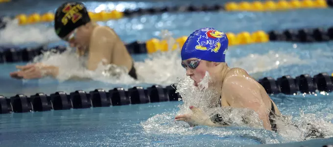 Jayhawks Continue Strong Big 12s with Three Records Broken on Day Three Image