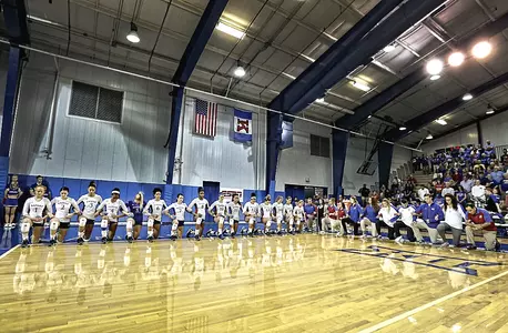 Kansas volleyball kneels united Image