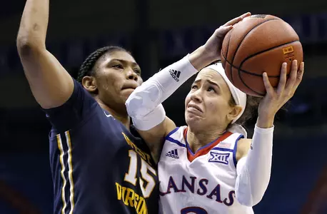 No. 23 West Virginia escapes Kansas, 62-51 Image