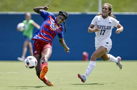 Jayhawks come back to draw with Butler, 2-2, in exhibition Image