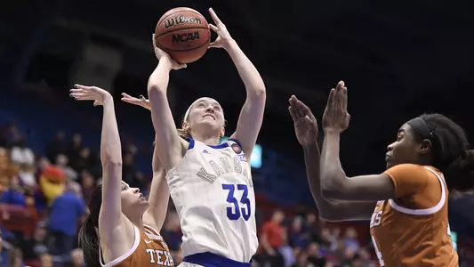 Kansas falls to No. 14 Texas Image
