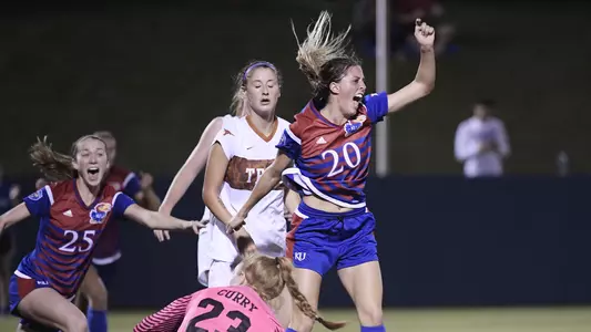 Kansas comeback downs No. 9 Texas, 2-1 Image