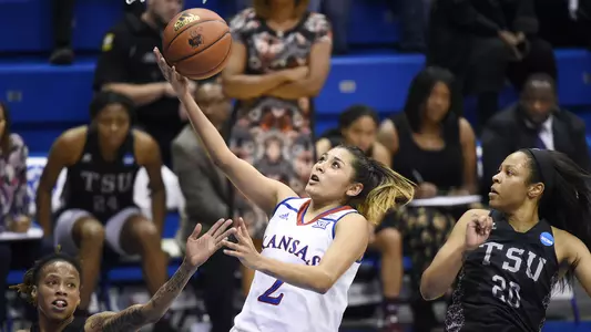 Trio of Jayhawks lift Kansas over Texas Southern, 72-37 Image