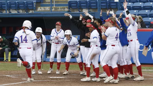 Jayhawks complete the series sweep of Green Bay Image