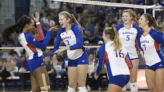 Kansas defeats TCU, 3-1, to open Big 12 play Image