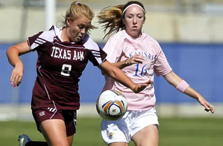 Kansas Falls in Penalty Kicks to Texas A&M Image