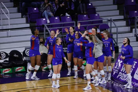 Jayhawks Take Down Wildcats, 3-1, in Game One of the Dillons Sunflower Showdown Image