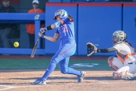 Kansas Battles No. 2 Oklahoma State Friday Night Image