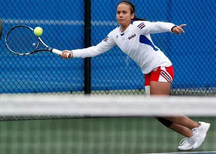 Kansas Tennis Edged by No. 68 Colorado, 4-2 Image