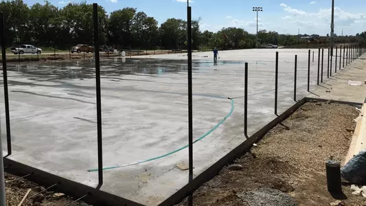 Jayhawk Tennis Center at Rock Chalk Park continues construction progress Image