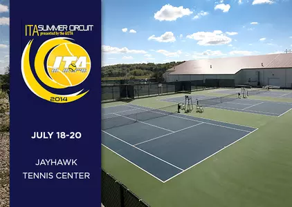 Kansas Tennis Players Advance in First Day of ITA Summer Circuit Image