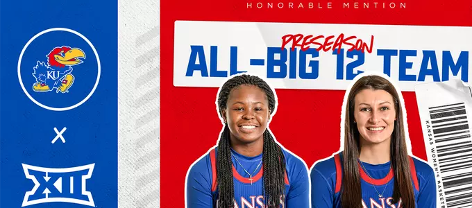 Franklin, Kersgieter Named Honorable Mention Preseason All-Big 12 Image