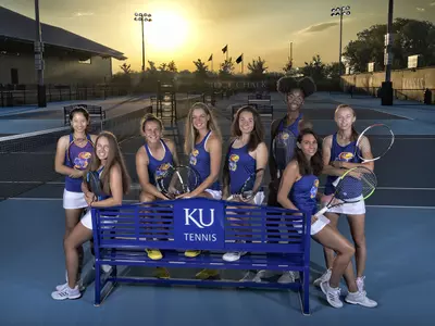 Kansas tennis earns highest ranking in 25 years Image