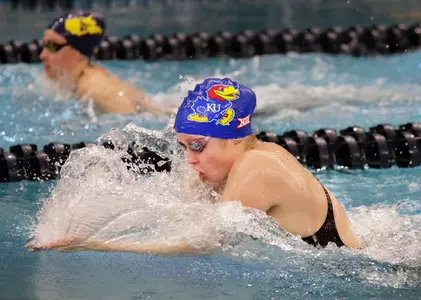 Jayhawks Finish Second at Big 12 Swim & Dive Championship Image