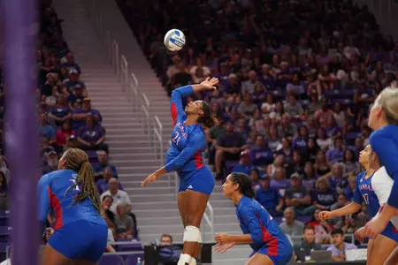 Davis’ Career High Leads Jayhawks to Victory Over K-State Image