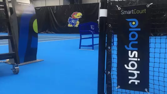 Kansas tennis team adds PlaySight SmartCourt technology Image