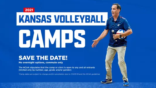 Kansas Volleyball Camp Schedule Image