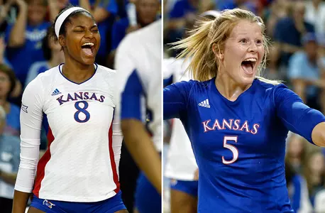 Kelsie Payne, Cassie Wait honored with Big 12 weekly awards Image