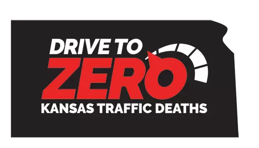 Drive to Zero Logo Kansas Department of Transportation