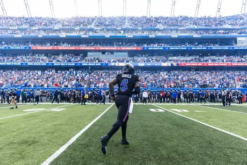 Jalon Daniels vs. West Virginia Crowd Shot