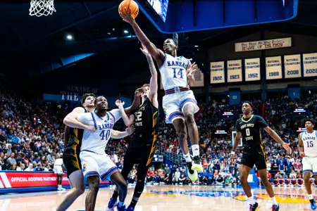 Kansas Dominates Fort Hays State 71-35 In 2025-26 Allen Fieldhouse Opener Image