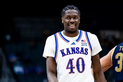 Flory Bidunga's 18 points, 9 rebounds, 5 assists and 5 blocks lead Kansas past Notre Dame 71-61