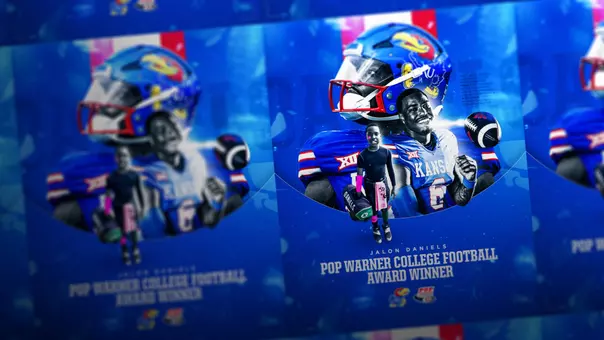 Jalon Daniels Pop Warner Award