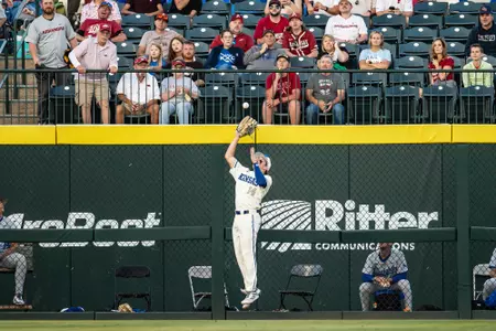 FAYETTEVILLE, AR- May 30, 2025 - \ba during game against Creighton at Baum–Walker Stadium at George Cole Field in Fayetteville, AR. Photo by Emma Crouch/Kansas Athletics